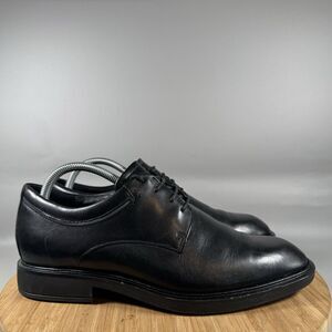 ECCO Vitrus III Dress Lace-up Comfort Leather Shoes Men Size US 7 EU 41 Black